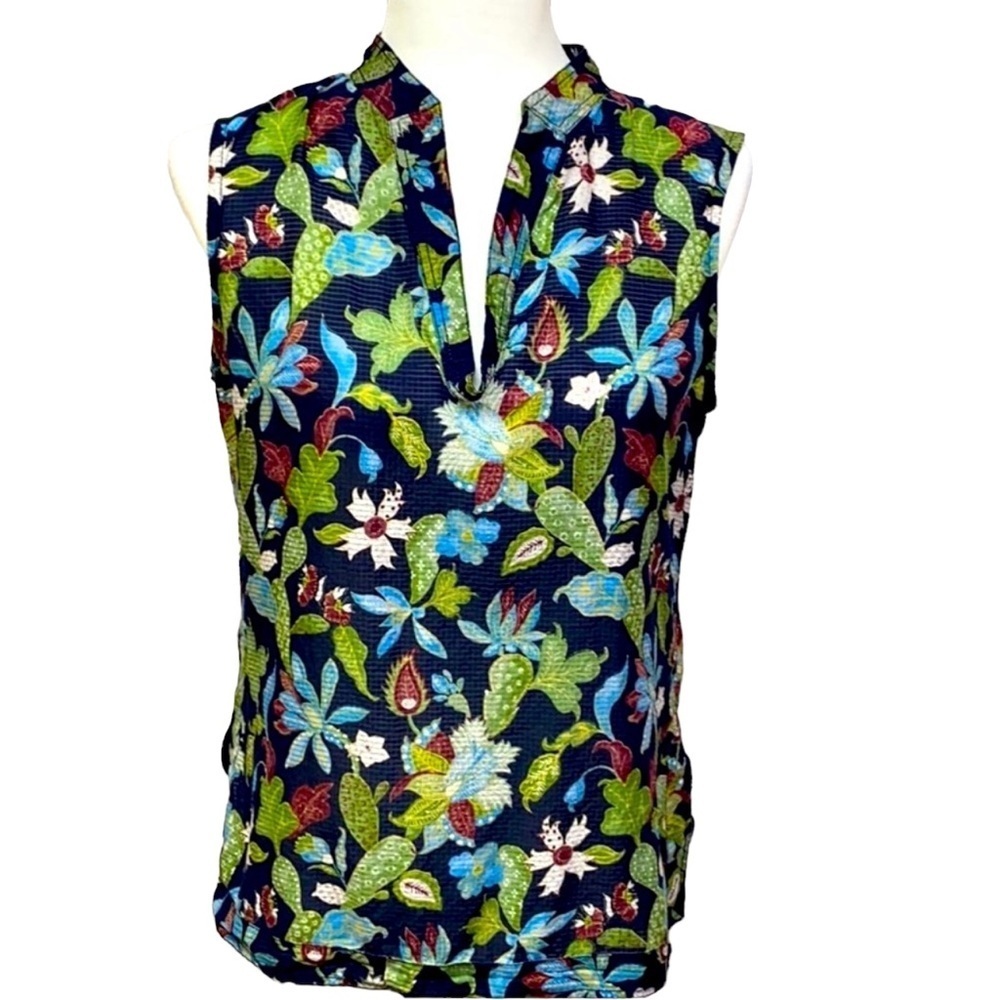 Tory Burch Floral Blouse
